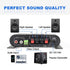 LP-838 2.1 Bluetooth Amplifier 38W+38W+50W Power Output with Remote Control Function, 2.1 Channels Bluetooth Amplifier Supports Bluetooth/USB/RCA ...