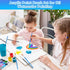 200 Pcs Small Paint Brushes Bulk, Anezus Kids Paint Brushes Detail Fine Brushes with Flat and Round Tip Acrylic Paint Brushes Set for Classroom Wa...
