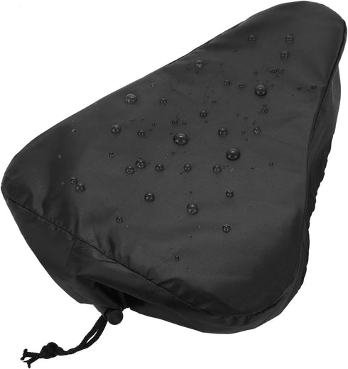 Yolev Waterproof Bike Seat Cover with Drawstring Waterproof Bike Seat Rain Cover with Drawstring Seat Protective Water Resistant Bicycle Saddle Ra...