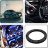 PENCK 5" Universal Black Speaker Spacers Plastic Spacer Rings Adaptor Ring Mounting Bracket for Auto Car 2pcs...
