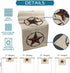 Texas Western Star Rustic Table Runner-Cotton linen-Long 72 inche Barn Star Dresser Scarves,Kitchen Coffee/Dining Farmhouse Cowboy Tablerunner for...
