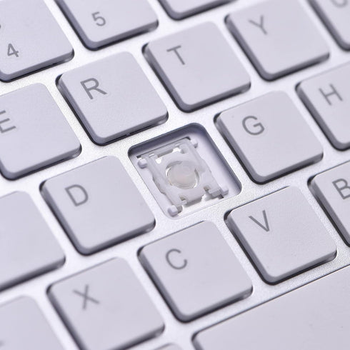 2021 Upgraded PC Computer Laptop Mini USB Wired Keyboard for Mac and Windows 78 Scissor keys Small Super Thin Compact Multimedia Keyboard (Silver)...