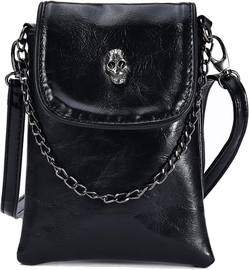 Small Crossbody Bags for Women, Goth Purses Handbags Cell Phone Purse Wallet with Adjustable Strap for Women Girls...