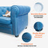Cat Scratch Couch Protector - 12XL Sheets, Clear (Almost Invisible), Extra Durable, Easy to Customize, Residue-Free Furniture Protector...