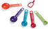 Farberware Professional Plastic Measuring Spoons, Set of 5, Colors may vary...