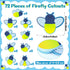 72 Pcs Firefly Cutouts Paper Firefly Bulletin Board Cutouts Firefly Shaped Die Cut for Classroom Decor Teachers Kids DIY Craft Firefly Theme Schoo...