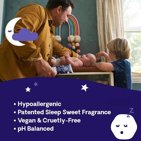 Hello Bello Premium Baby Lotion I Vegan and Cruelty Free Moisturizing, Non-Greasy Lotion for Babies and Kids I Sleep Sweet Scent I 8.5 FL Oz (Pack...