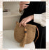 Fashionable Straw Crossbody Bag for Women, Spacious Hand-Woven Purse with Classic Satchels, Rattan Handbag for Beach...