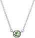 Pavilion Gift Company H2Z 16223 August Peridot Birthstone Necklace with 18" Chain, Brass...