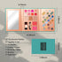Color Nymph Makeup Kit for Women, All In One Notebook Makeup Palette Set With Mirror for Girls Includes 24 C Eyeshadow Palette,Lipgloss,Face Powde...