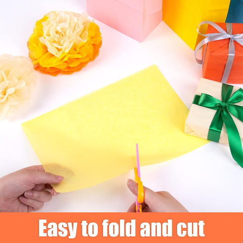 Koogel Tissue Paper Bulk, 330 Sheets Gift Wrapping Paper Craft Tissue Paper 20 Colors 14x10 Inch for Holiday Birthday Gift Wrapping DIY Project...