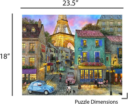 Springbok Puzzle to Remember - Alzheimer & Dementia Activity - 36 Piece Jigsaw Puzzle Eiffel Magic - Made in USA...