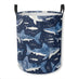 Laundry Basket Whale Shark Collapsible Laundry Hamper with Handles Clothes Storage Bin for Household Bedroom Bathroom College Dorms...