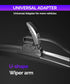 OEM QUALITY Premium All-Season Windshield Wiper Blades,Pack of 2 Durable Stable And Quiet Windshield Wiper Blades,Automotive Replacement Winshield...