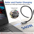 LEIRUI 240W USB C to USB C Cable 6.6FT, 20Gbps Data Transfer 4K 60Hz Video Flexible Type C to Type C Cable Fast Charging USB 3.2 Gen2x2 Compatible...