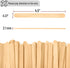 Mr. Pen- Popsicle Craft Sticks, 4.5 Inch, 200 Pack, Wax Sticks, Kids Crafts, Wooden Sticks for Crafting...
