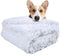 LOCHAS Luxury Fluffy Dog Blanket, Extra Soft and Warm Sherpa Fleece Pet Blankets for Dogs Cats, Plush Furry Faux Fur Puppy Throw Cover, 20''x30'' ...