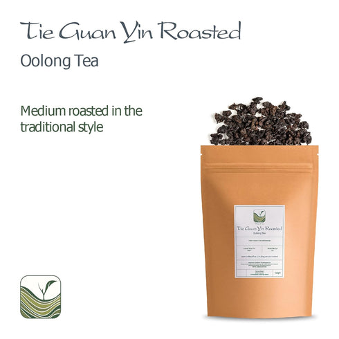 Tie Guan Yin Oolong Tea - Roasted Iron Goddess of mercy - Wu long Tea From China - Tieguanyin Tea Roasted Oolong Tea Iron Goddess Tea Ti Kuan Yin ...