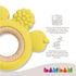 BAMBAM Baby Premium Silicone Teething Ring Toy – Felix The Fruit – 100% BPA Free Silicone, Child Safety Tested, Teether Toys for Baby & Infant 0-6...
