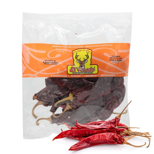 El Venado Guajillo Chile Pods 3oz (Dried) | Natural and Premium Mild to Medium Hear Chili - Best for Mexican Recipes like Molé, Tamales, Salsa Mac...