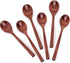 6pcs 9in Wooden Spoons, Soup Spoons Set, Long Handle Wooden Utensils for Cooking, Tasting, Serving, Stirring and Mixing (6pcs 9in)...