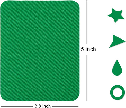AUGSHY 33 Pcs Iron On Patches, 31 Colors Great for Jeans Crafts...