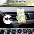 Dashboard Phone Holder Bling Phone Mount for Car,Car phone holder Mount with One More Air Vent Base,Phone Holder Car Accessories,Universal Car Pho...