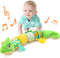 Baby Toys Musical Dinosaur,Infant Stuffed Animal Toys with Crinkle and Rattles,Soft Sensory Toys with Textures for Tummy Time Newborn Boys Girls 0...