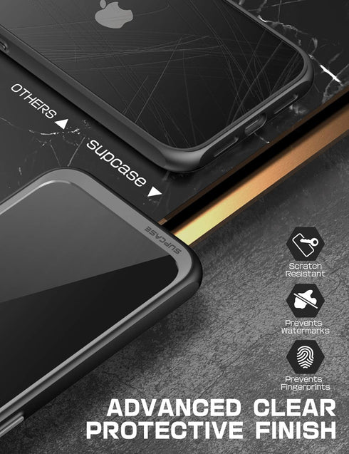 SUPCASE Unicorn Beetle Style Series Case Designed for iPhone 12 Mini (2020 Release) 5.4 Inch , Premium Hybrid Protective Clear Case (Black)...