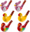 Warbling Bird Whistle 6Pcs Bird Water Whistles- Funny Ceramic Bird Whistles Noise Makers Musical Bird Call Whistle Warbling Whistles for Kids Adul...