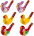 Warbling Bird Whistle 6Pcs Bird Water Whistles- Funny Ceramic Bird Whistles Noise Makers Musical Bird Call Whistle Warbling Whistles for Kids Adul...