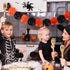 7Pcs Halloween Hocus Pocus Theme Wooden Spoons Slotted Spatula Set, Carve Burned Bamboo Kitchen Cookware Gadget Kit Non-Stick Cooking Utensils Fun...