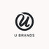 U Brands Scissors, 8 inch, Gold Finish (2241U06-24)...