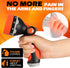 High Pressure Garden Hose Nozzle Sprayer Heavy Duty -10 Spray Pattern Water Hose Nozzle for Outdoor, THUMB CONTROL On Off Valve,Hose Head Attachme...