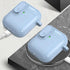 Compatible AirPods 1 AirPods 2 Case Cover with Cleaning Pen Kit, Anti-Fall Lock Design, TPU Drop Protection, Front LED Visible Cover with Rope for...