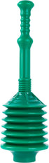 JS Jackson Supplies Professional Bellows Accordion Toilet Plunger, High Pressure Thrust Removes Heavy Duty Clogs from Clogged Bathroom Toilets, Al...