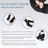 2 Pairs Copper Arthritis Gloves for Women Men, Wrist Reinforcement Fingerless Arthritis Compression Gloves for Relieving Carpal Tunnel Aches, Rheu...