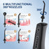 Water Dental Flosser Cordless Teeth Cleaning MOCEL 5 Modes Oral Irrigator 300ML Portable and USB C Cable Rechargeable IPX7 Waterproof Flossing Tee...