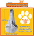 Dog Sling Cat Sling Carrier with Bottom Support, Kanemc Hands Free Sling Bag for 12Lbs Short Dog Small Puppy 16Lbs Clingy Cat Pets, Lightweight & ...