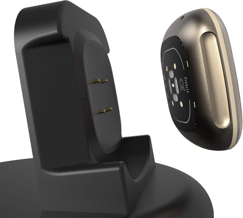 Replacement Charger Compatible with Fitbit Sense 2/Versa 3/Versa 4 Charger Dock Non Slip Cradle Stand 3.3ft/1M Charging Cable Holder for Versa 4 /...