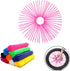 72Pcs Universal Spoke Skins Covers?Wheel Spoke Wraps Skins Pipe Trim Decoration Protector For Motorcycle Dirt Bike Yamaha Honda BMW Suzuki Kawasak...