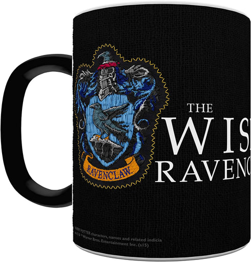 Morphing Mugs Harry Potter - Ravenclaw - Hogwarts Robe Design - One 11 oz Color Changing Heat Sensitive Ceramic Mug – Image Revealed When HOT Liqu...