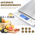 OGWAI Rechargeable Food Scale with Grams and Oz, Multifunction Kitchen Scale for Food - Small Kitchen Appliances...