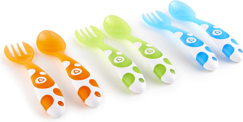 Munchkin® Multi™ Toddler Forks and Spoons, 6 Pack...