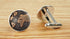 Custom Classic Jewelry Tuxedo Shirt Sliver Cufflinks Men's Unique Business Wedding Gifts (World Map - A)...