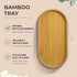 MaisoNovo Bamboo Soap Tray | Wooden-Sink Tray for Bathroom CounterTop | Soap Dispenser Tray | Bathroom Trays for Counter | Bamboo Tray for Bathroo...