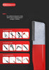 Garden Tool Sharpener Carbide Knife Sharpener Handheld Quickly Pocket Blade Sharpening Tool...