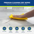 Reusable Cleaning Cloths 10-Pack Of 16X15 IN Extra Large Cleaning Rags - Super Absorbent Durable and Washable Car Rags used for All Purpose of Cle...