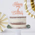 Happy 7th Birthday Cake Topper, Cheers to 7 Years, Hello 7, 7th Birthday Anniversary Party Decorations Rose Gold Glitter....