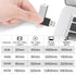 4GB Flash Drive 10 Pack, USB 2.0 Thumb Drives Bulk Swivel Memory Stick for Data Storage, Black...